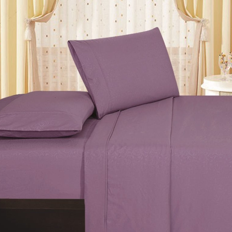 Decor&More 1800 Series Vine Embossed Sheet Set