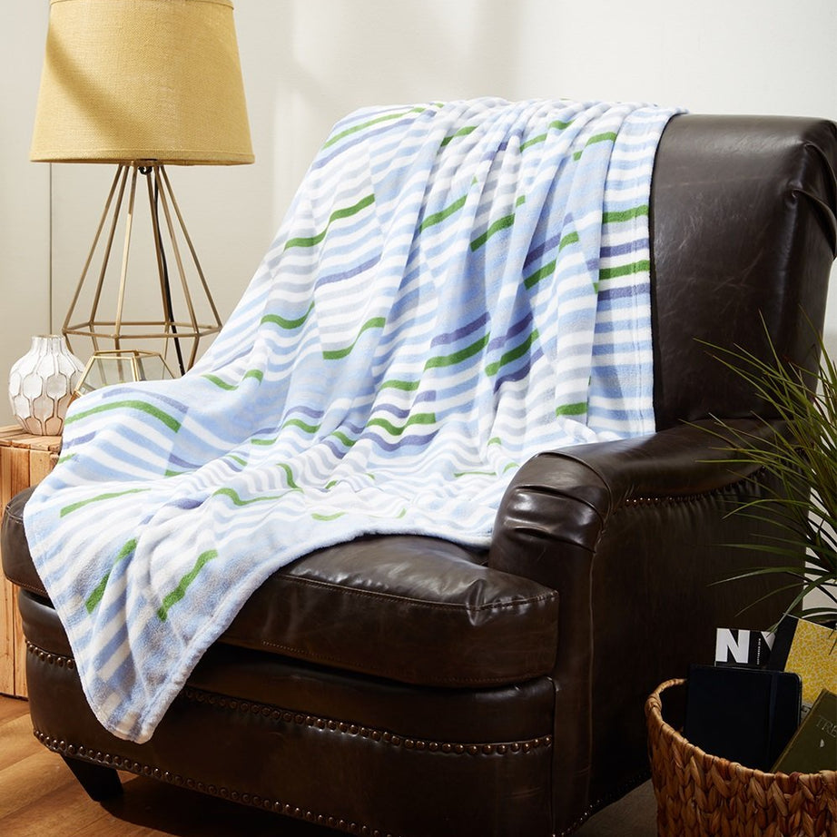 Decor&More Home Essentials Cameo Microplush Blanket