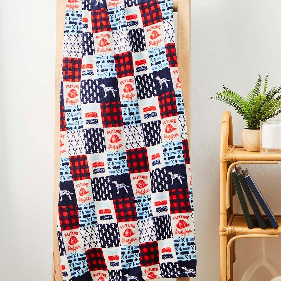 Decor&More American Pride Collection Microplush Throw Blanket (50" x 60")