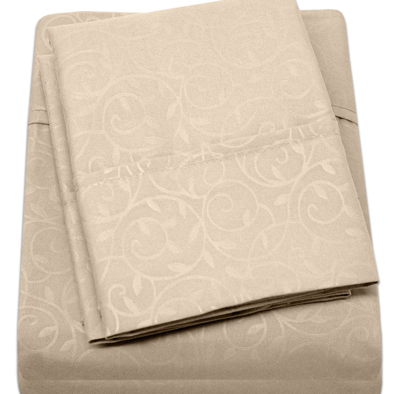 Decor&More 1800 Series Vine Embossed Sheet Set