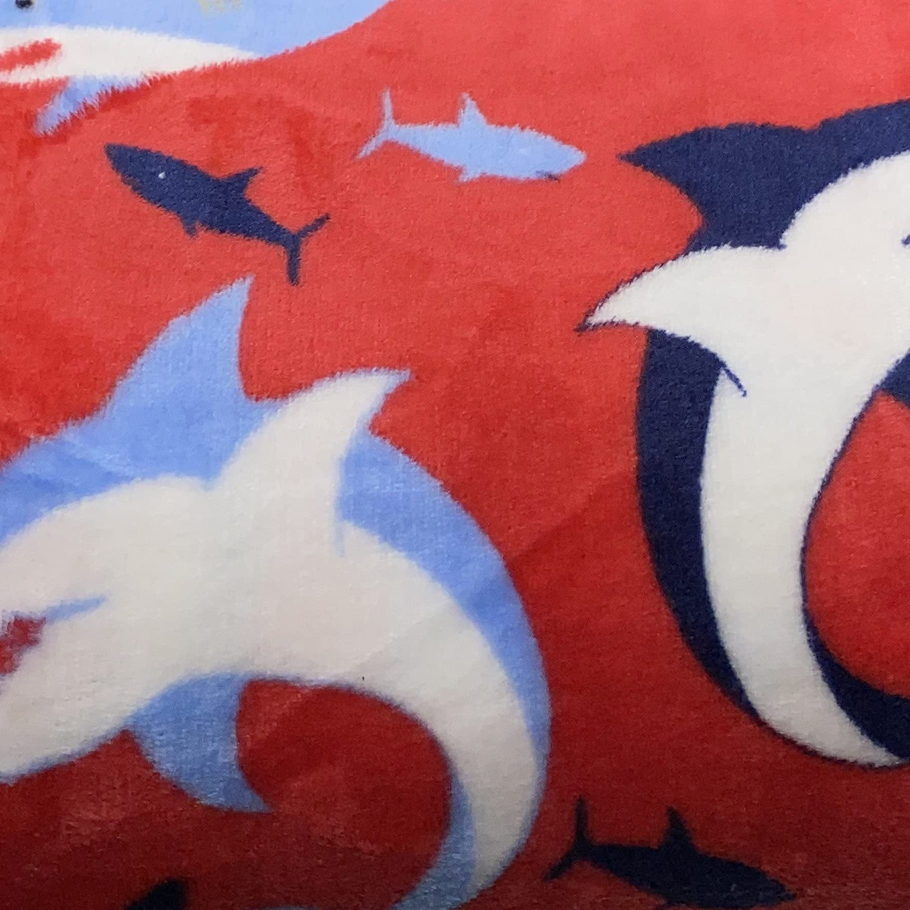 Decor&More American Pride Collection Microplush Throw Blanket (50" x 60")