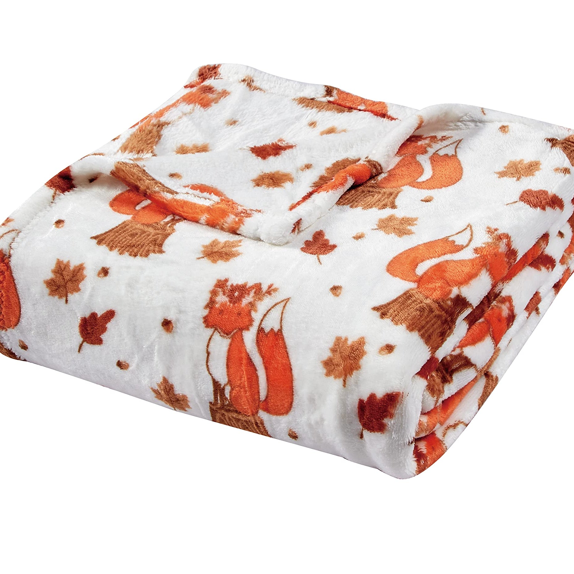 Decor&More Happy Halloween Microplush Throw Blanket (50" x 60")