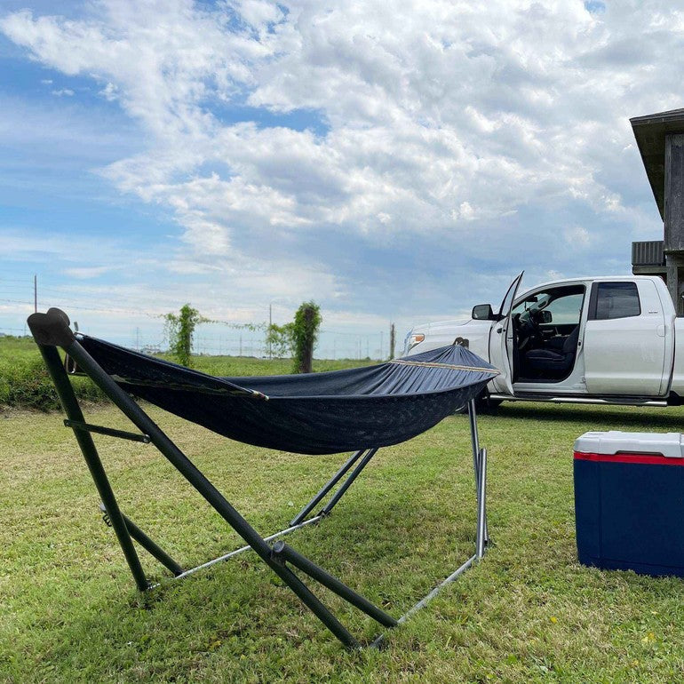 Tranquillo Uniki Collapsible Hammock Stand for Ultimate Relaxation