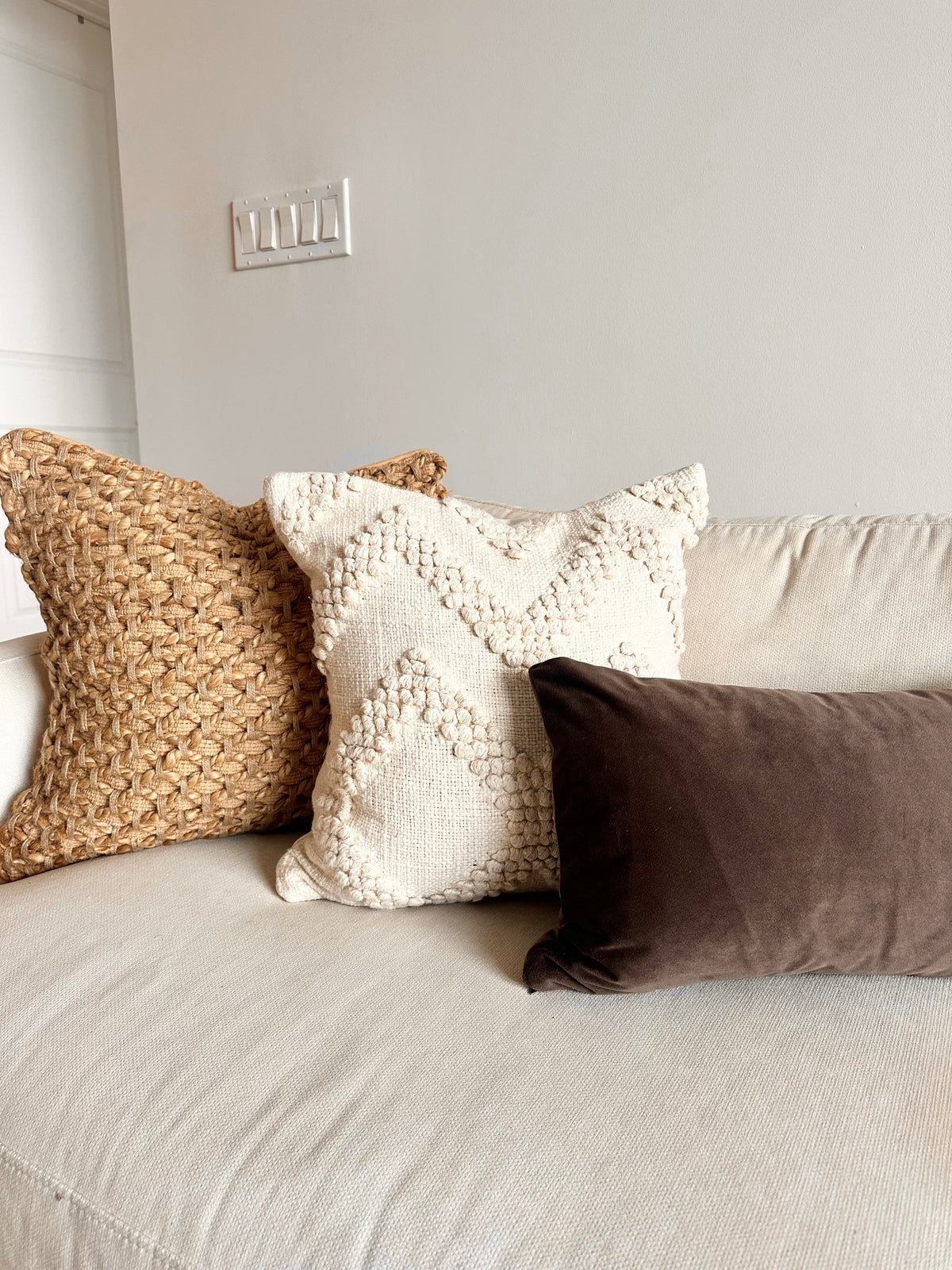 Hardin Velvet Lumbar Pillow Cover Busa Designs