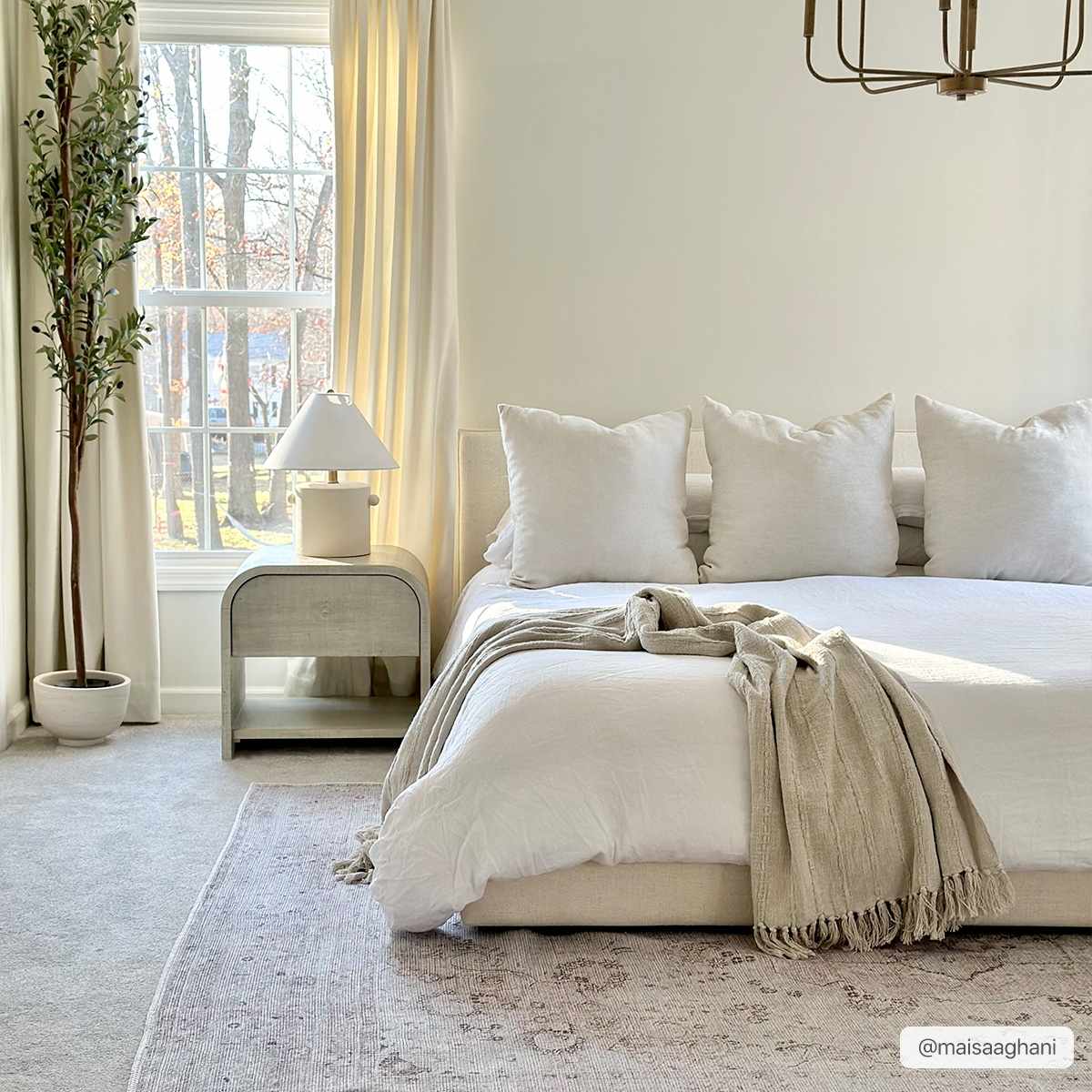 Bethany Vintage Flat Pile Washable Rug