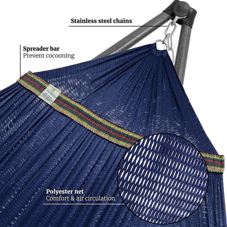 Tranquillo Comfort Set Original Hammock Stand for Ultimate Relaxation