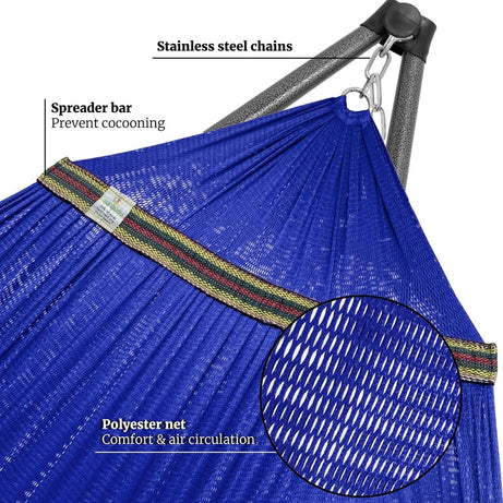 Tranquillo Comfort Set Original Hammock Stand for Ultimate Relaxation