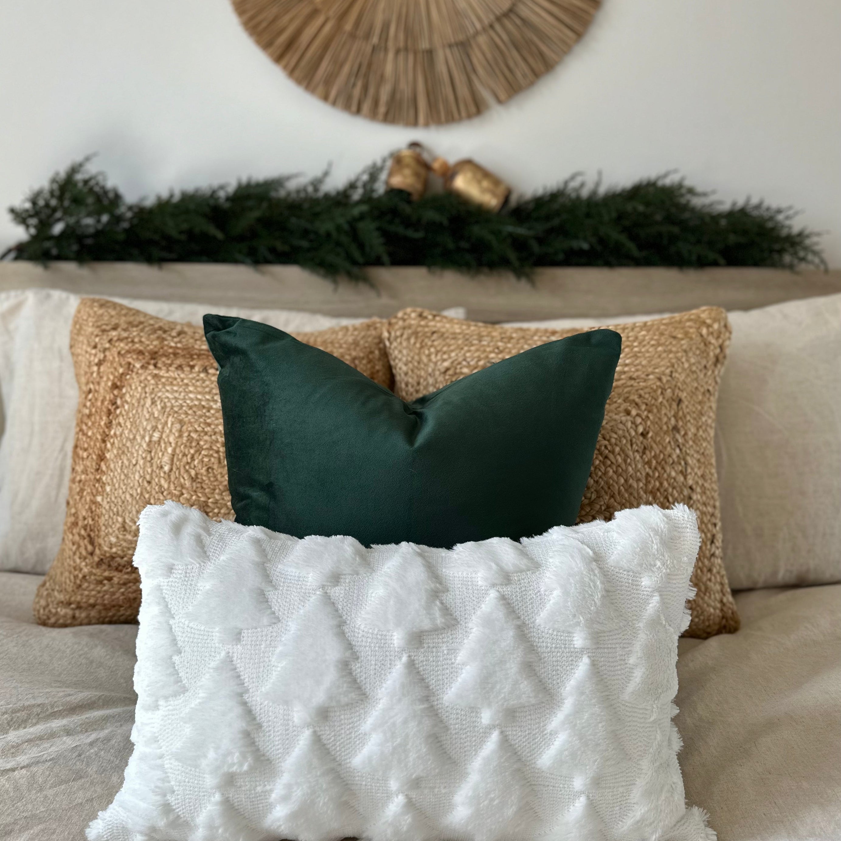 Fraser Fir Lumbar Pillow Cover