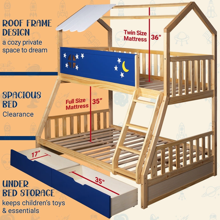 Moonlight Kid Bunk Bed Megsu