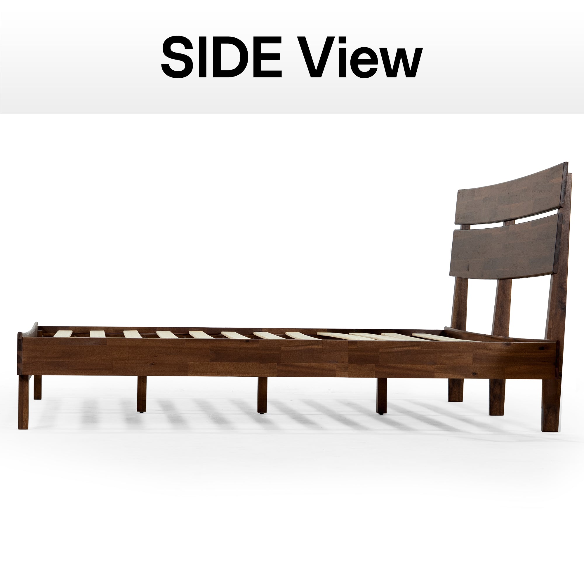Aurora Solid Wood Bed Frame
