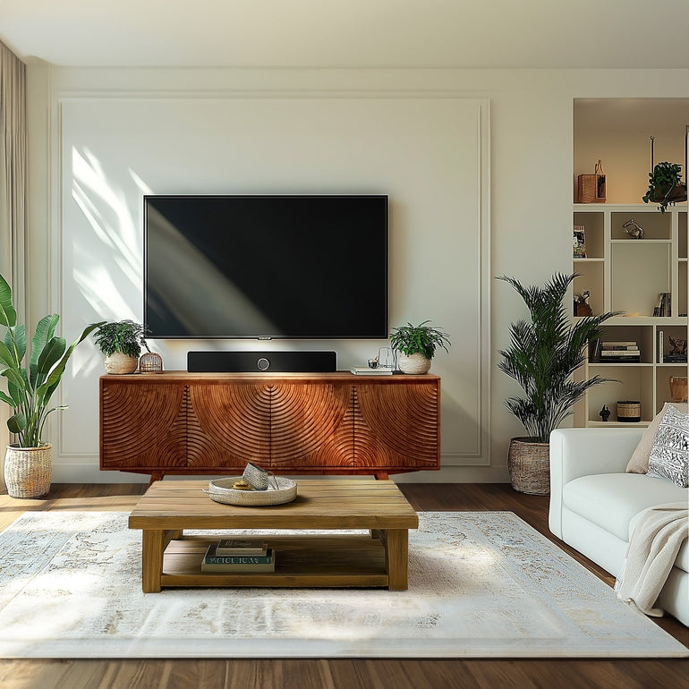 Harmony Wood TV Stand