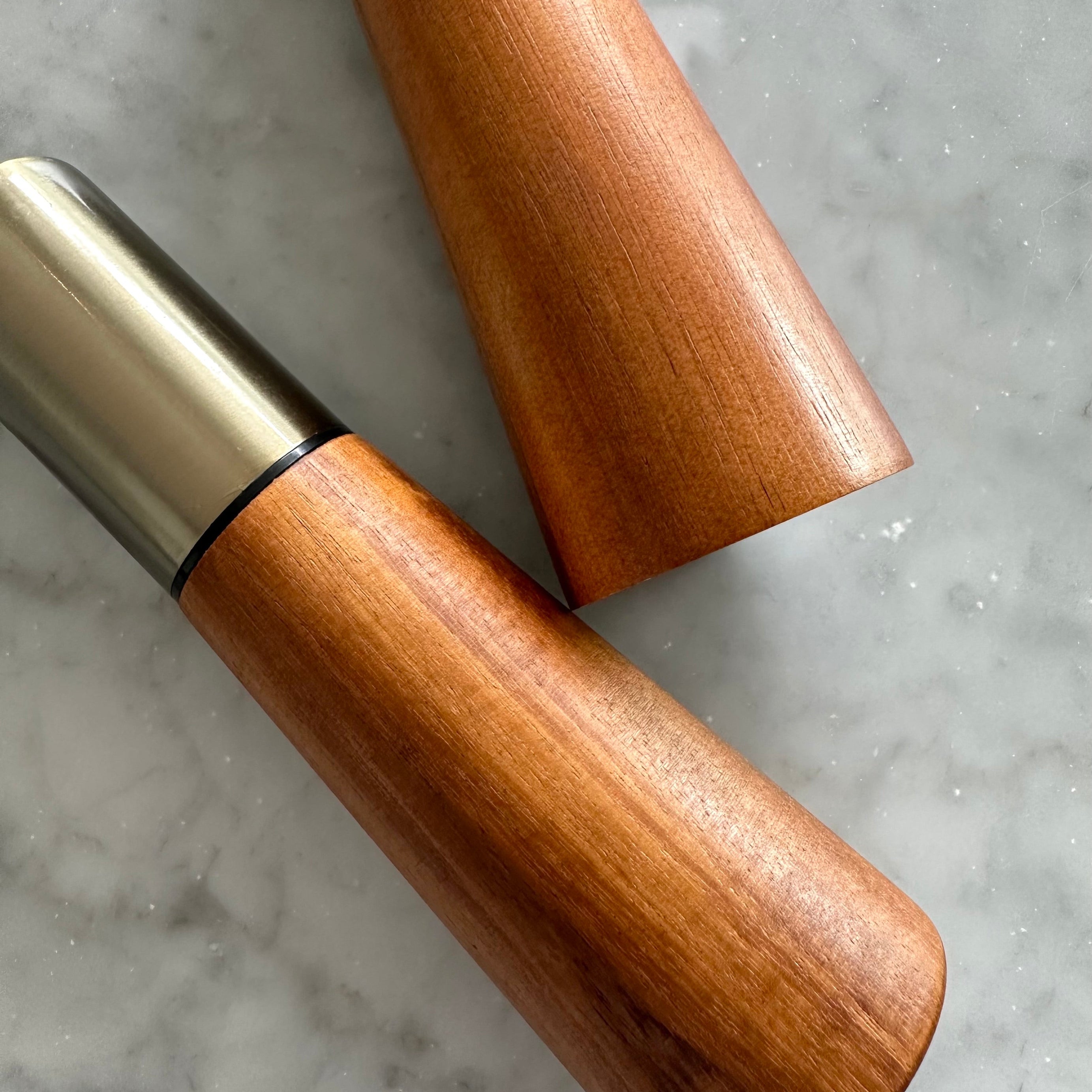 Portofino Acacia Salt and Pepper Grinders – Modern Wooden Kitchen Set