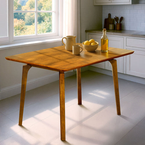 Acacia Verve 48" Solid Wood Dining Table - Ideal Kitchen Table for 4 Megsu