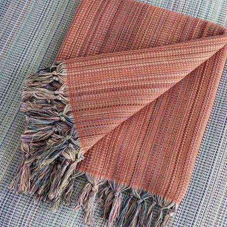 King Size Turkish Blanket Detail Premium Weave - LuxoraCraft
