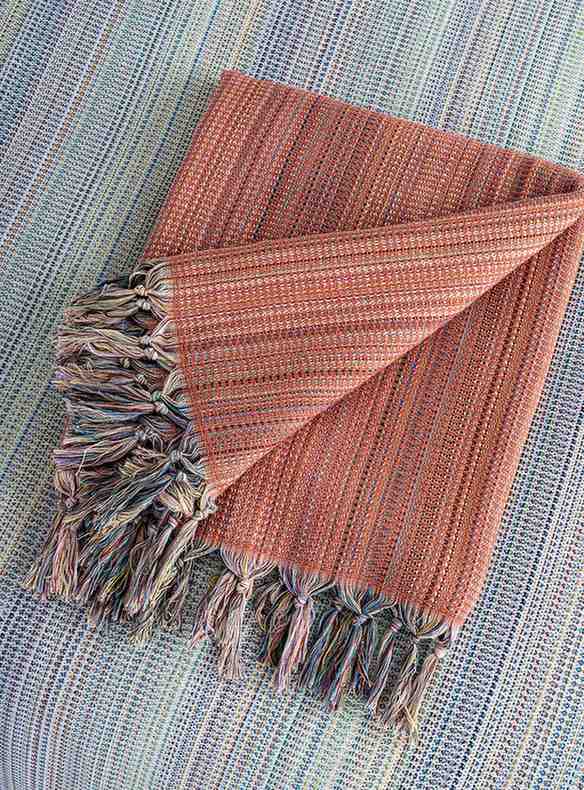 King Size Turkish Blanket Detail Premium Weave - LuxoraCraft