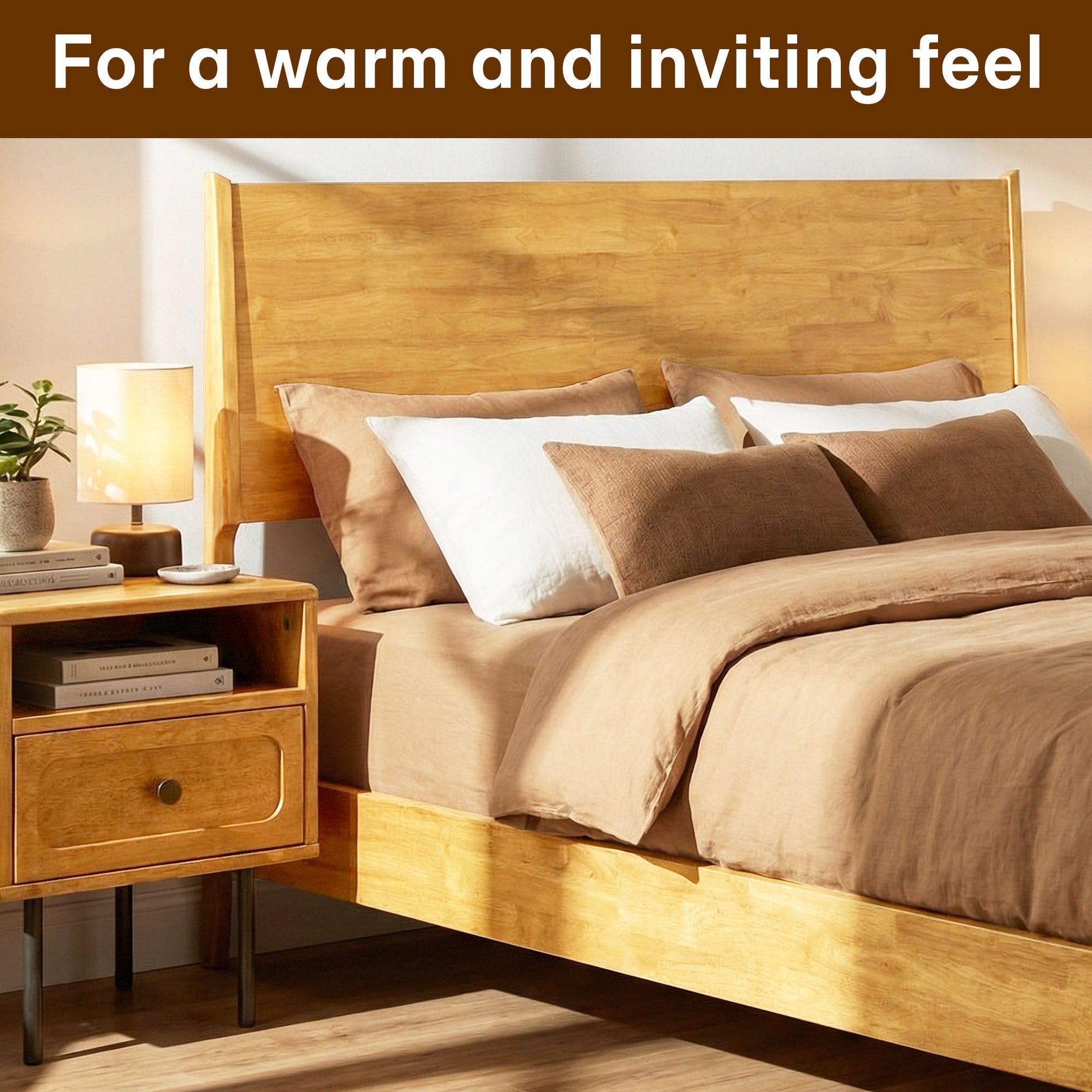 Haven Solid Wood Bed Frame