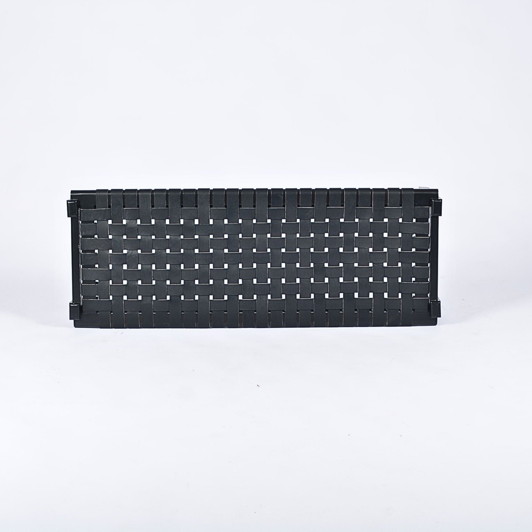 Strap Leather Black Bench