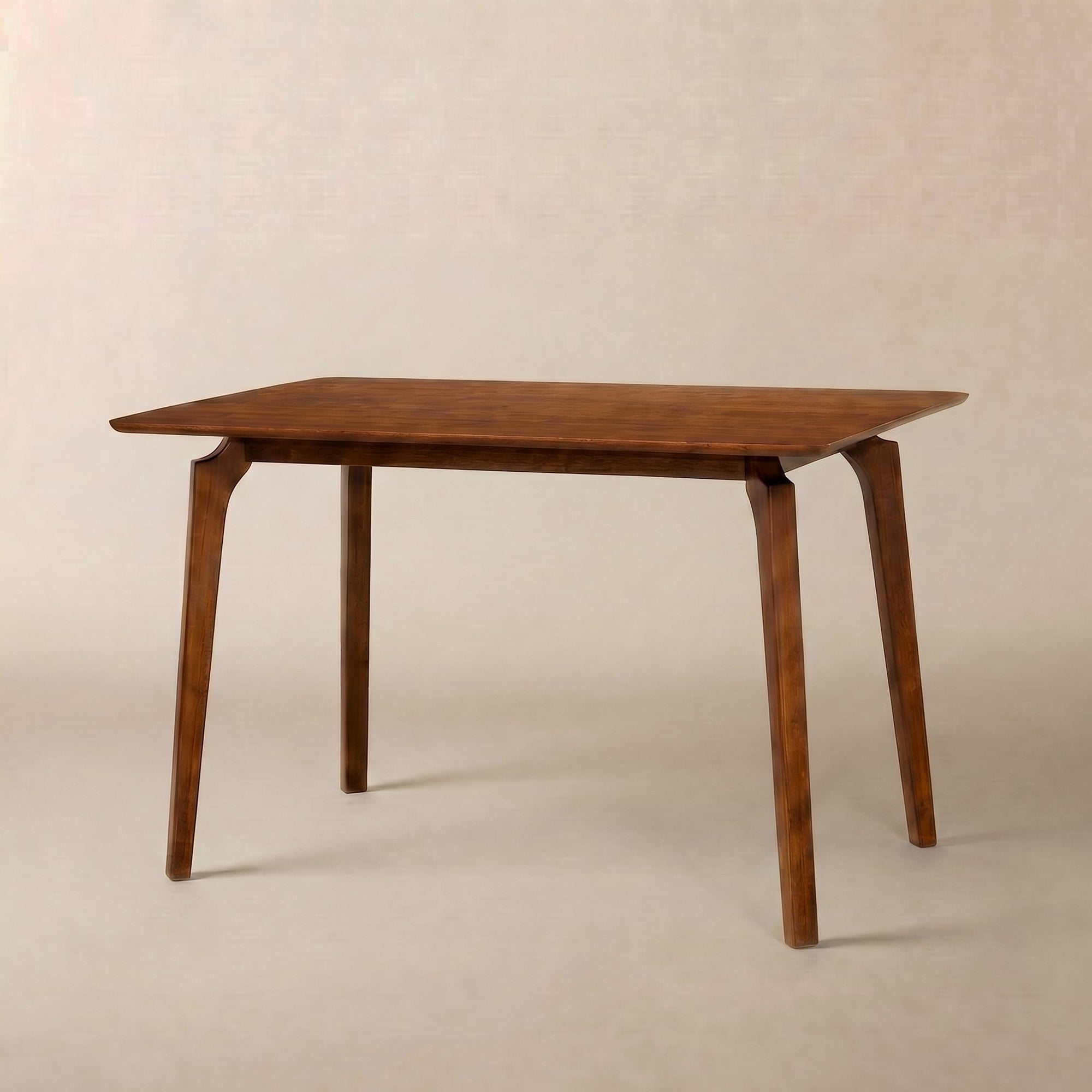 Acacia Verve 48" Solid Wood Dining Table - Ideal Kitchen Table for 4