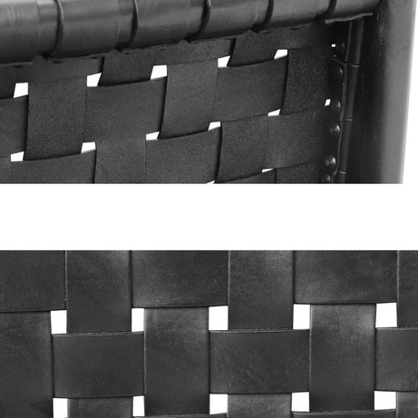 Sleek Black Counter Height Bar Stools for Kitchen Seating