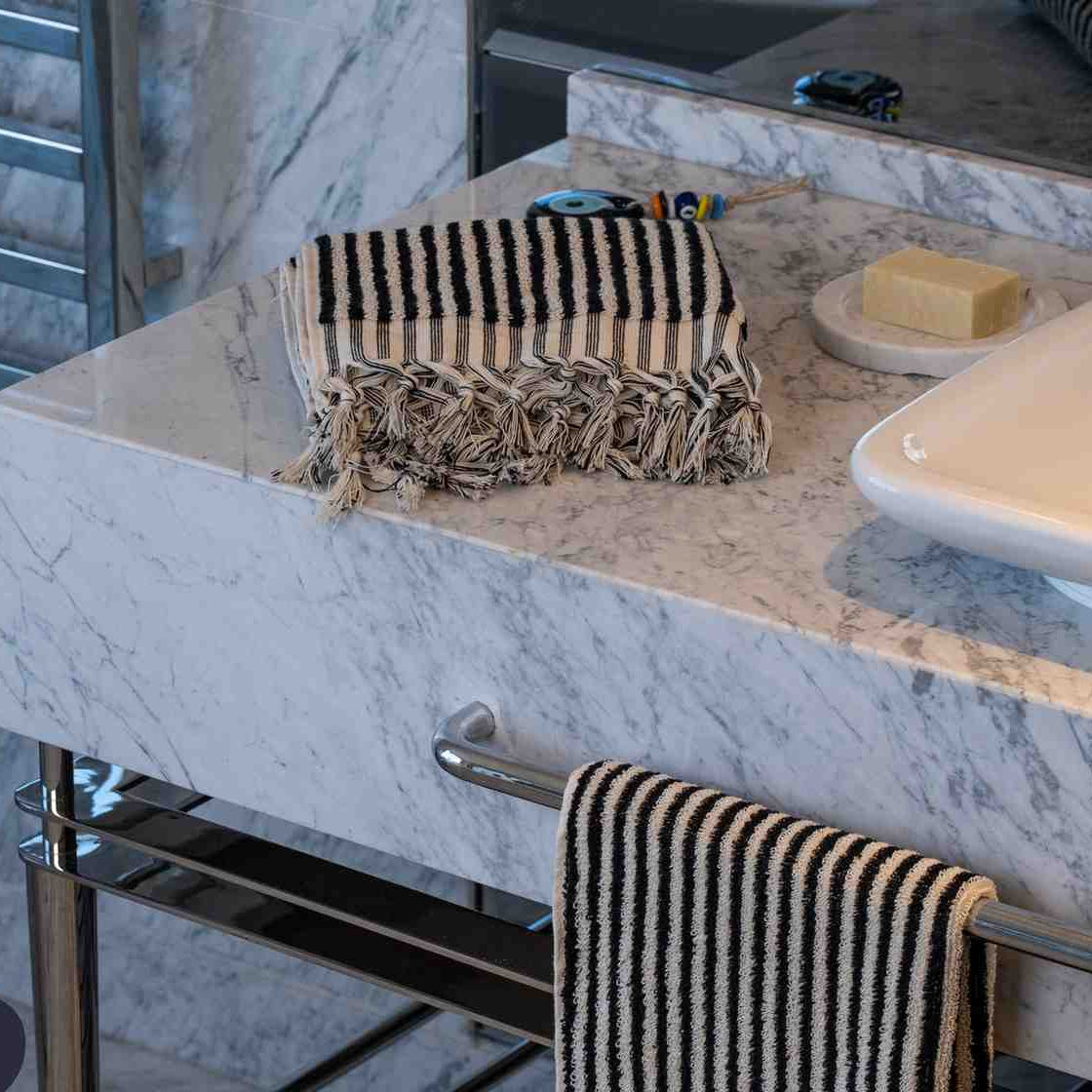 Striped Hand Towel
