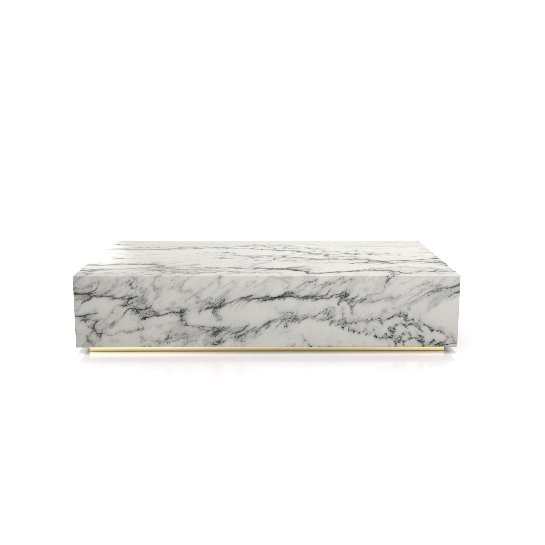 Firenze Rectangular Plinth Coffee Table