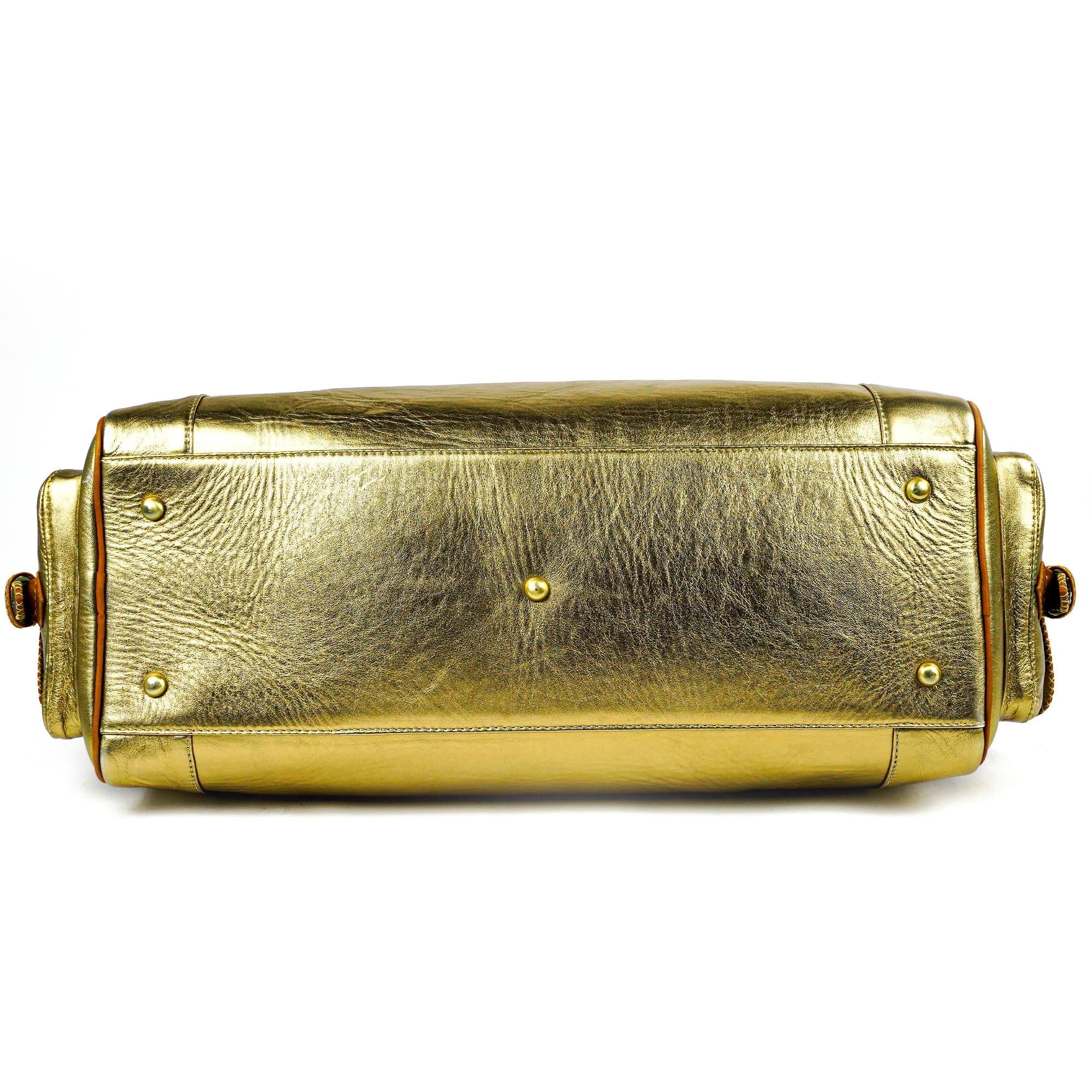 Bumblebee Leather Travel Bag-Hand-Stitched Vintage Style