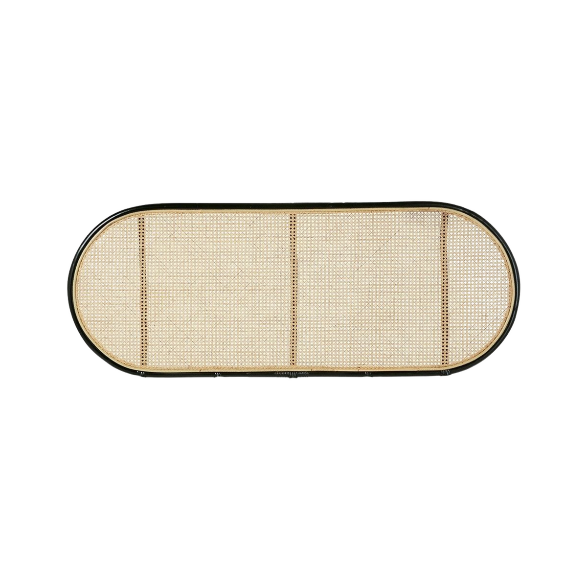 Rattan Headboard Luxury Bedroom Comfort Side View - LuxoraCraft