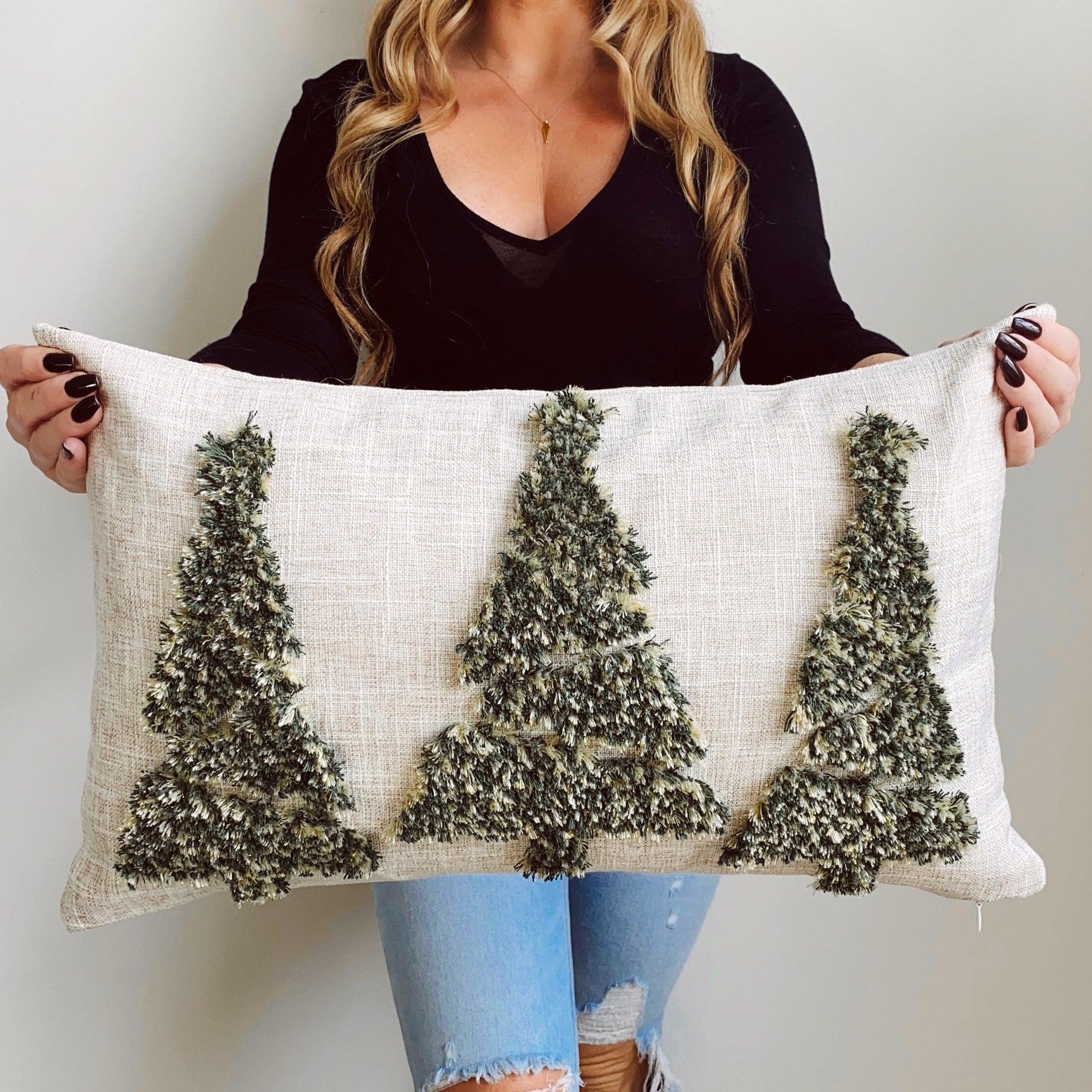 Noel Lumbar Pillow Cover