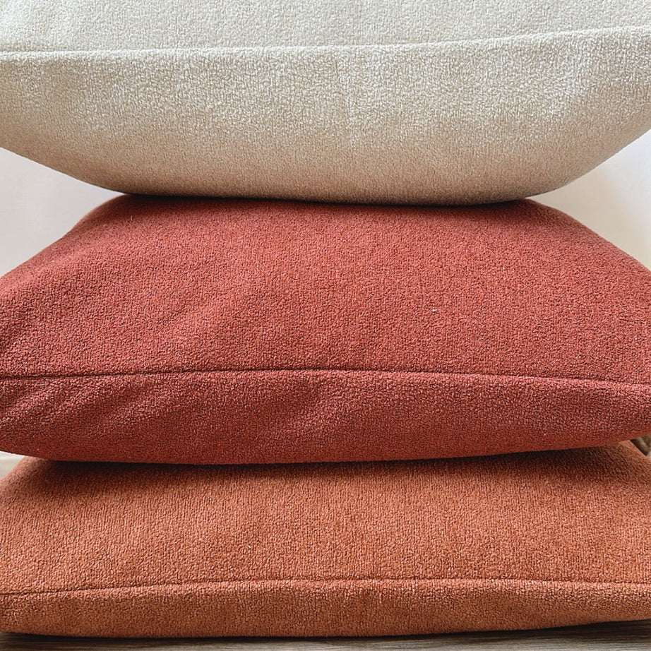 Berry Sherpa Pillow Cover