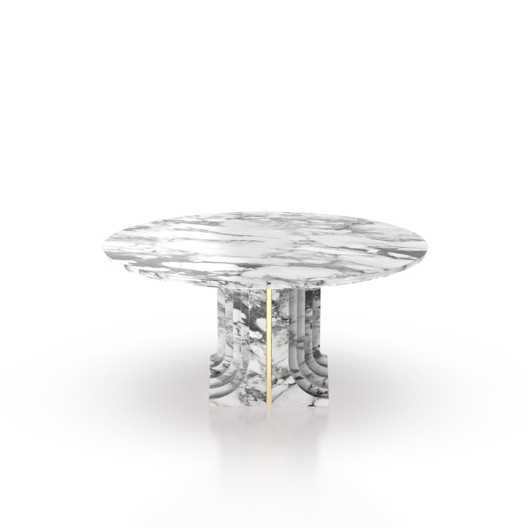 La Chloé 48 Marble Round Table