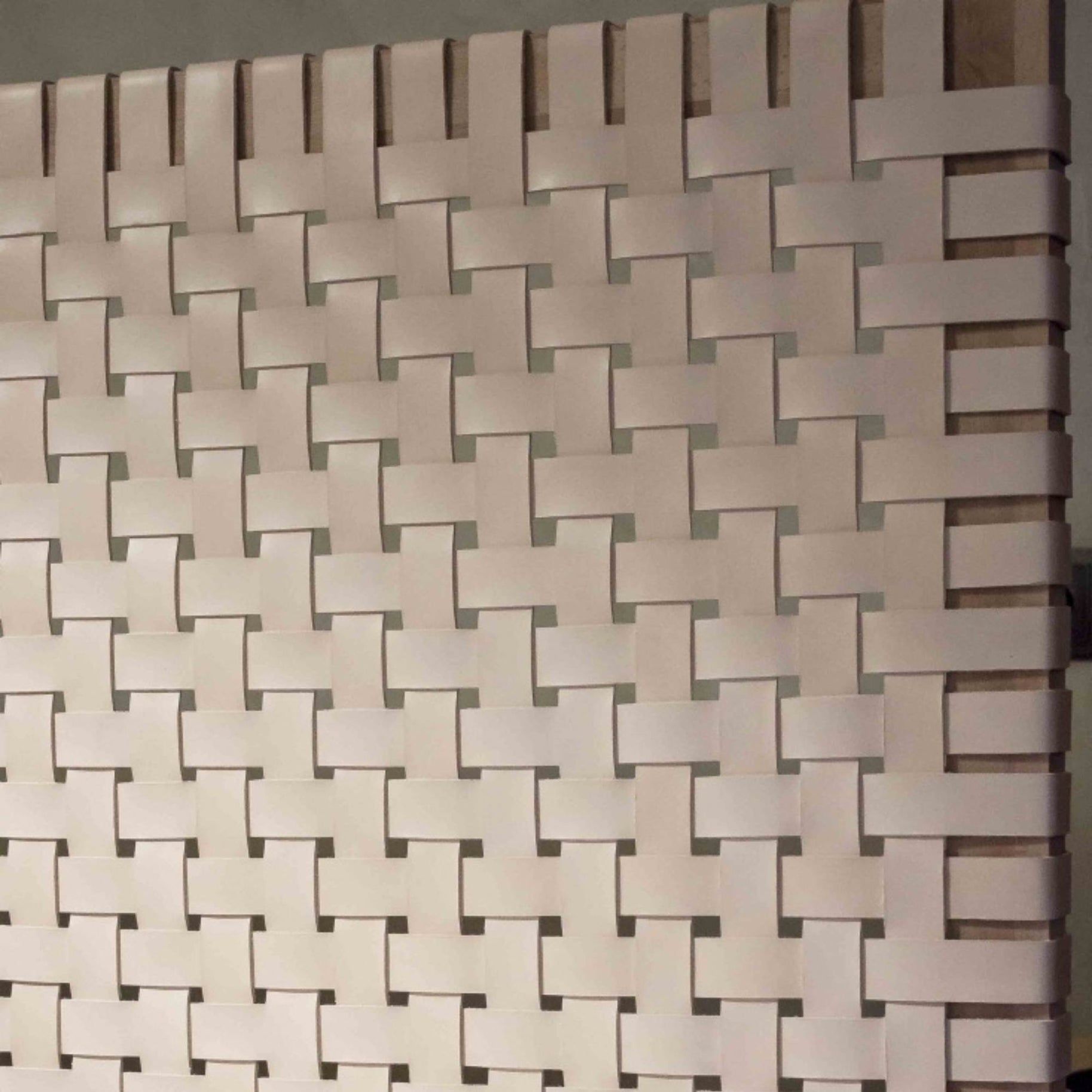 King Leather Headboard Bespoke Design Elegant Space - LuxoraCraft