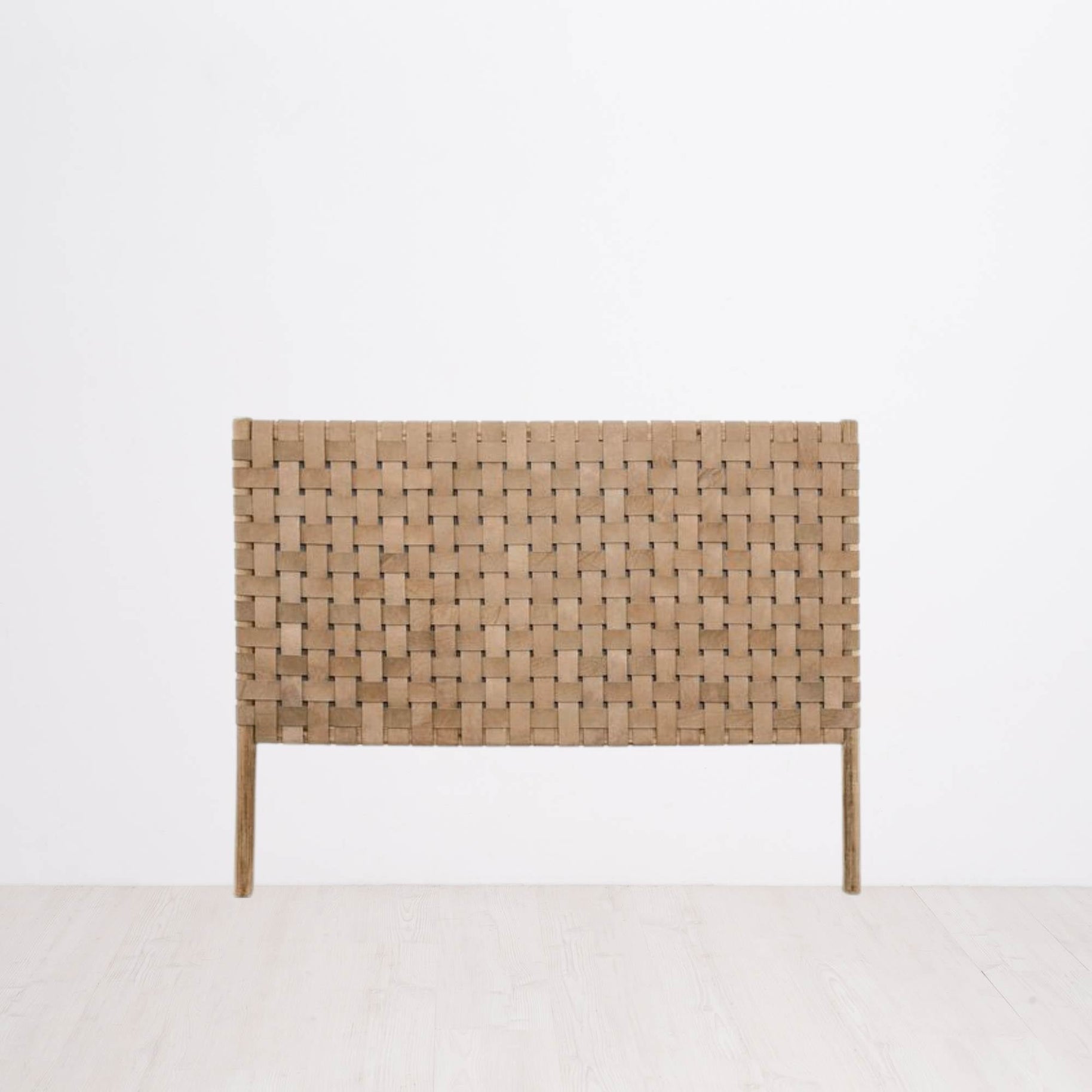 King Leather Headboard Luxurious Focal Point Custom Made - LuxoraCraft