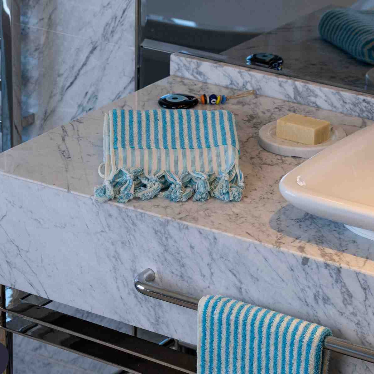 Striped Hand Towel