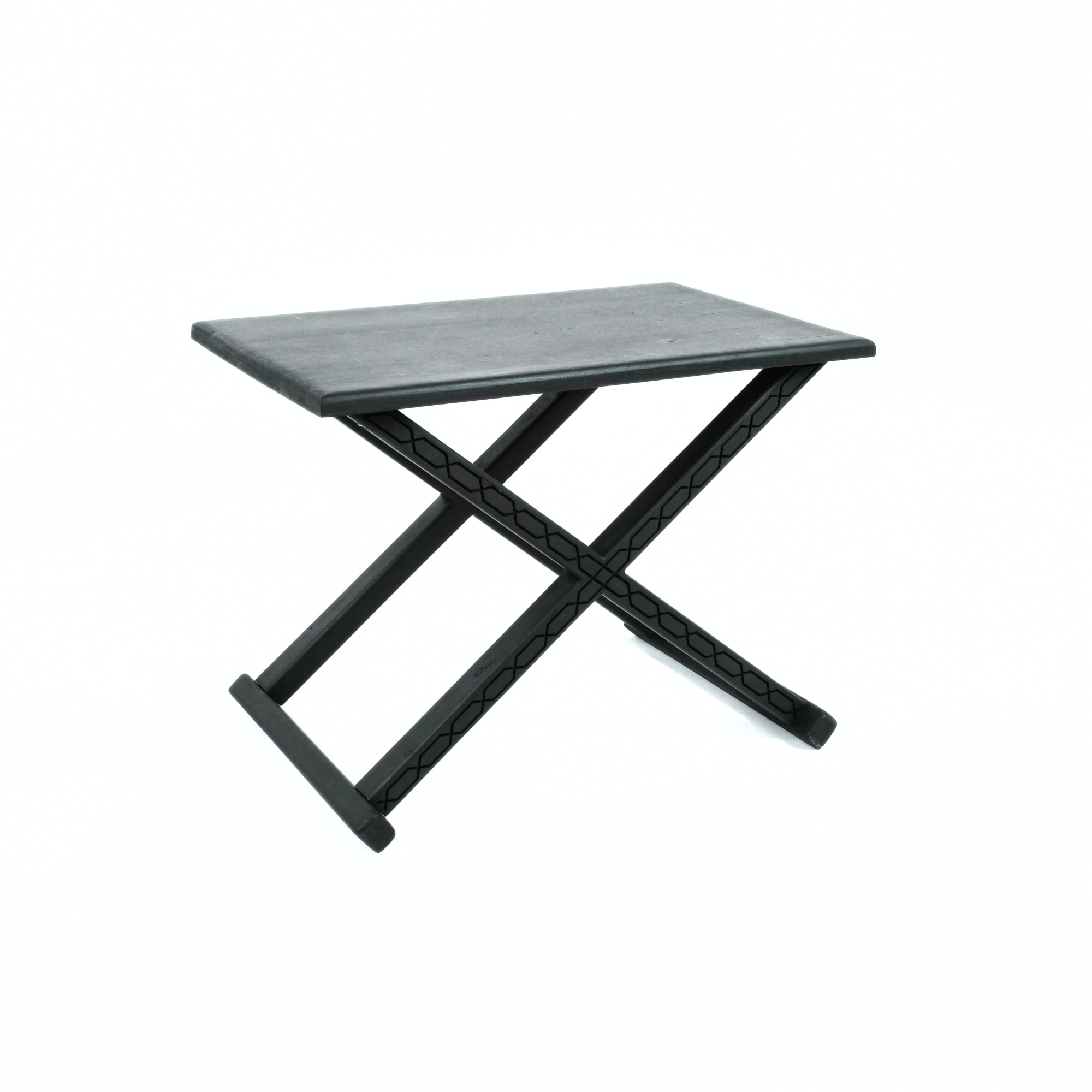 Handcrafted Black X Stool and Coffee Table – Dual 2-in-1 Functional Design
